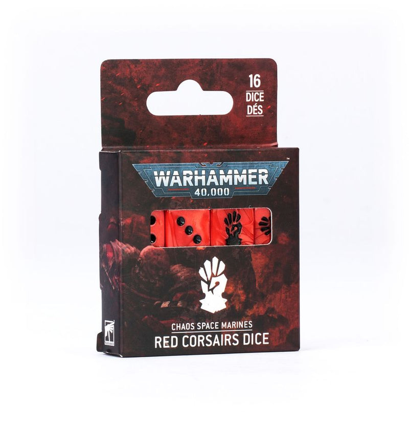 Warhammer 40k - Red Corsairs Dice