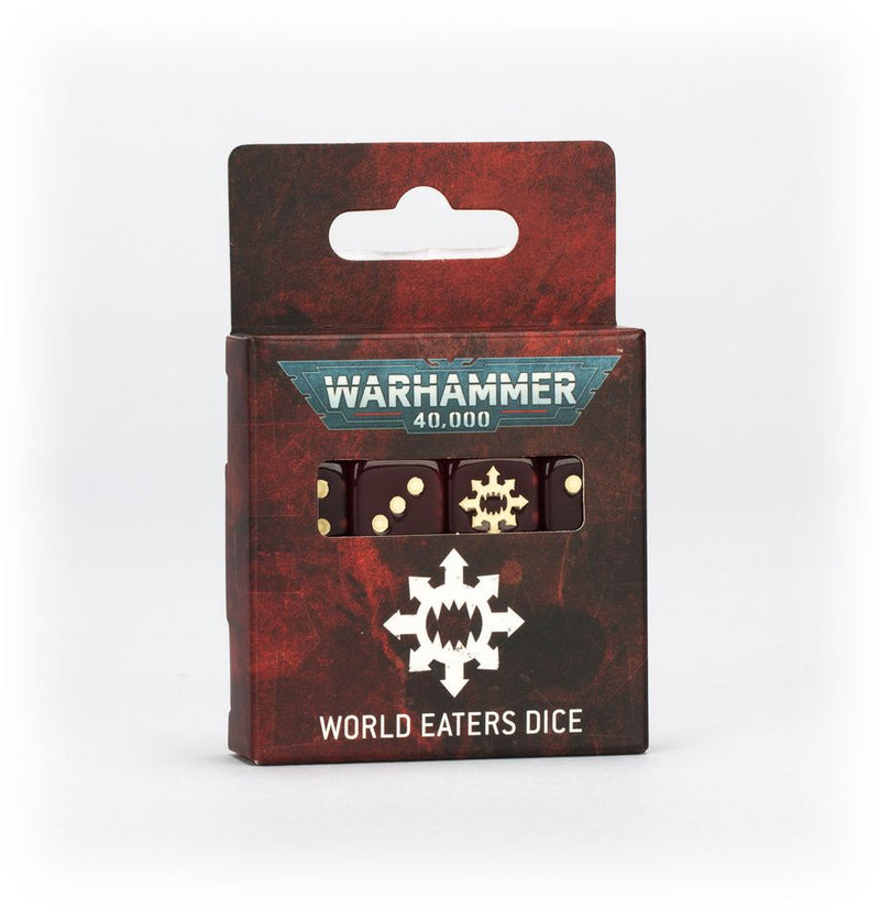 Warhammer 40k - World Eaters Dice Set