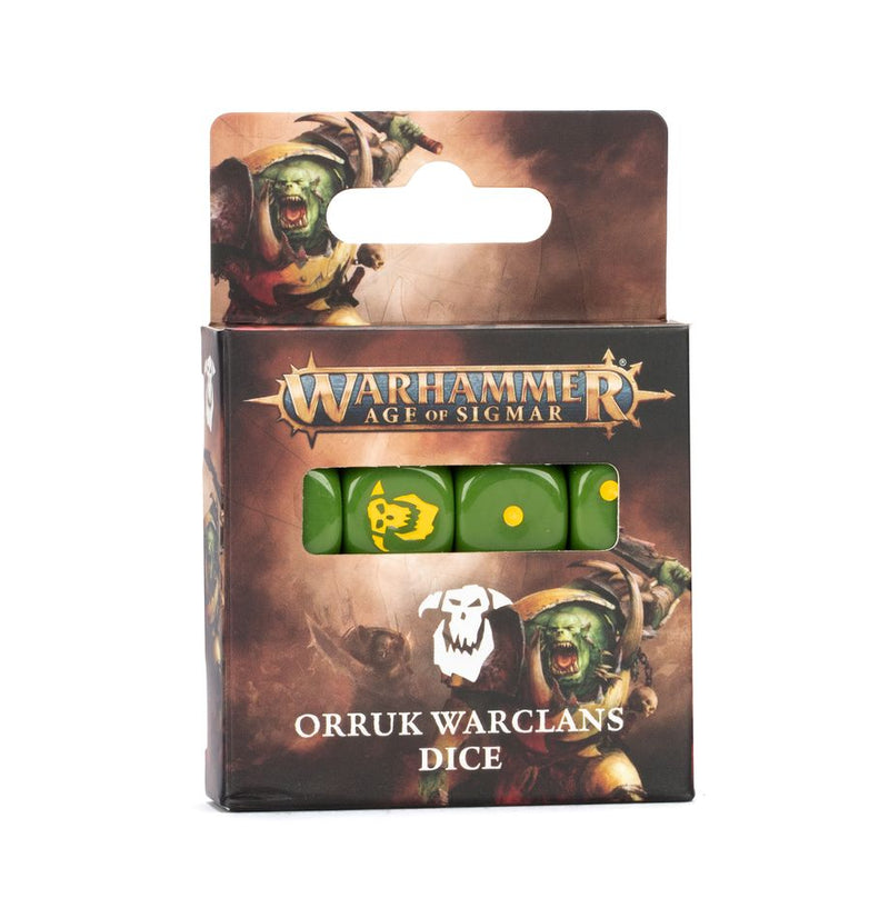 Warhammer : Age of Sigmar - Orruk Warclans Dice Set