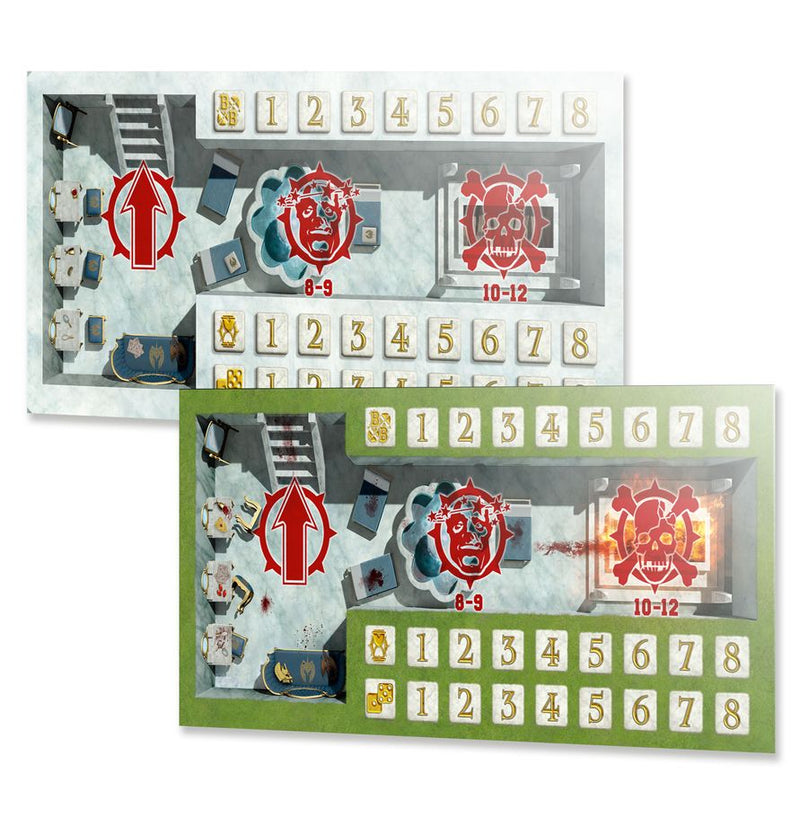 Blood Bowl - High Elf Pitch: Double-sided Pitch and Dugouts
