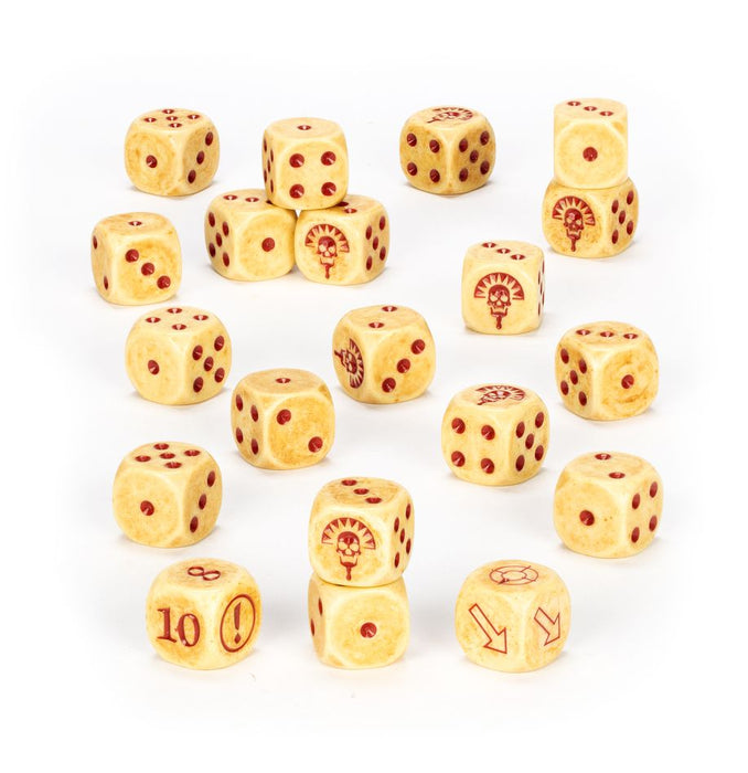 WARHAMMER: TOMB KINGS OF KHEMRI DICE SET