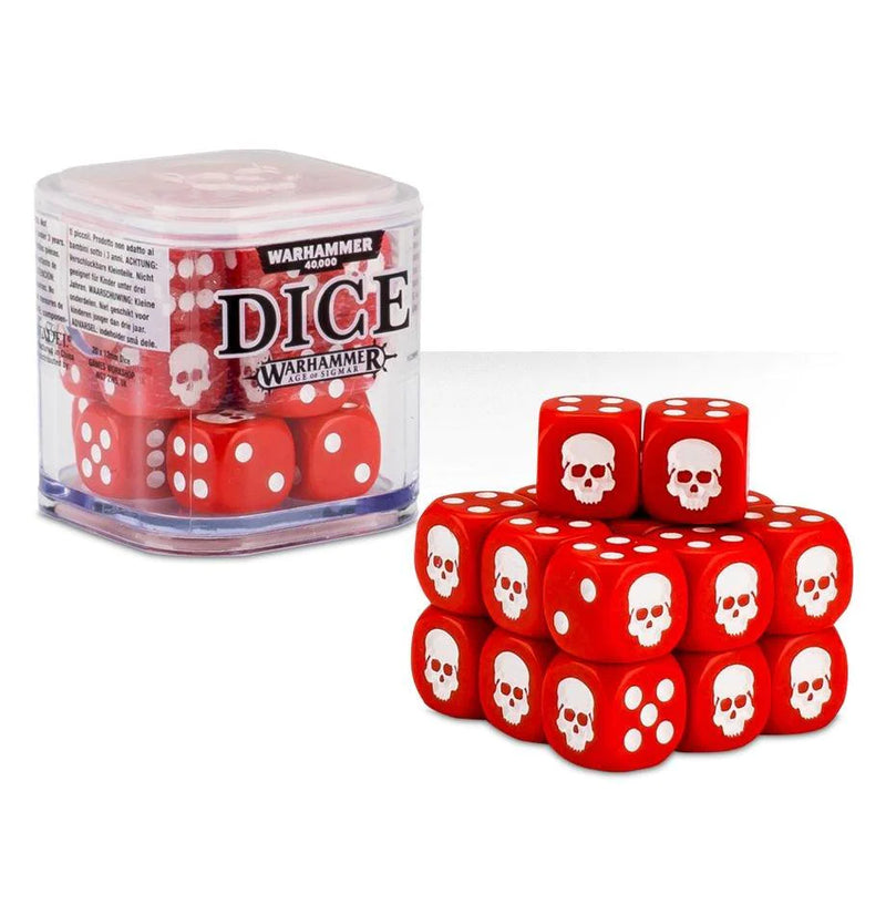 Cube de dés Warhammer 40.000 - Rouge