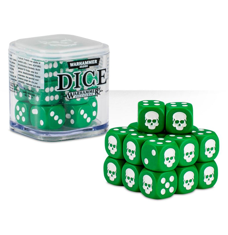 Cube de dés Warhammer 40.000 - Vert