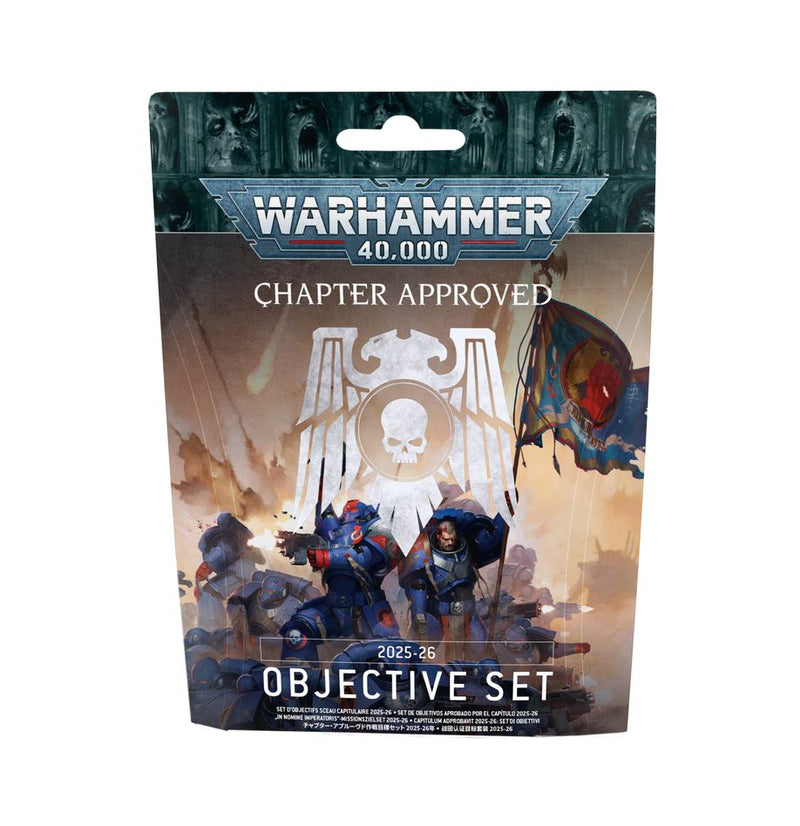 Warhammer 40k - Chapter Approved 2025-26 Objectives Set