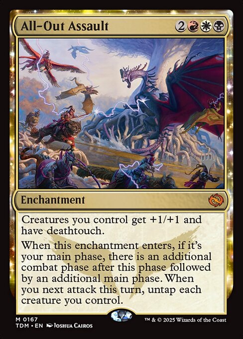 All-Out Assault (167p) [Tarkir: Dragonstorm Promos]