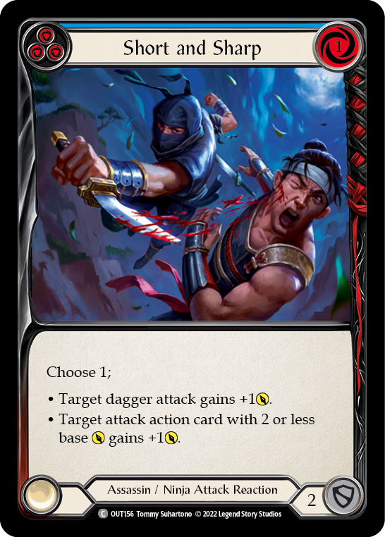 Short and Sharp (Blue) [Outsiders]