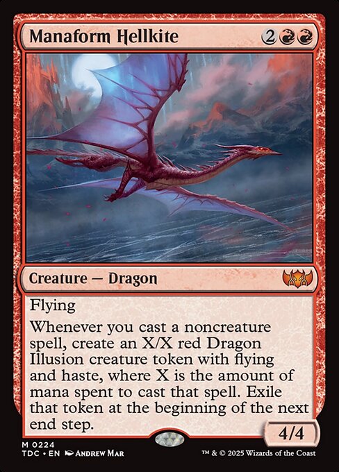Manaform Hellkite (224) [Tarkir: Dragonstorm Commander]