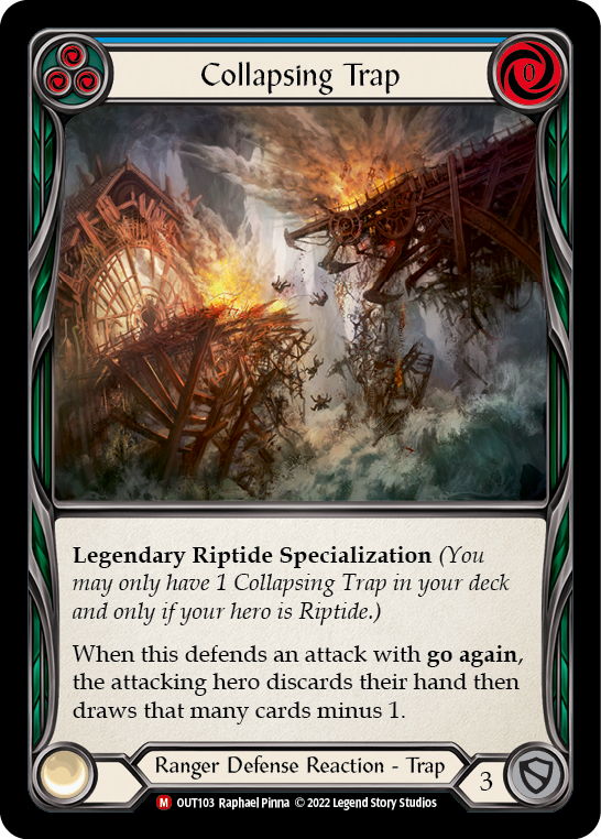 Collapsing Trap [Outsiders] Rainbow Foil