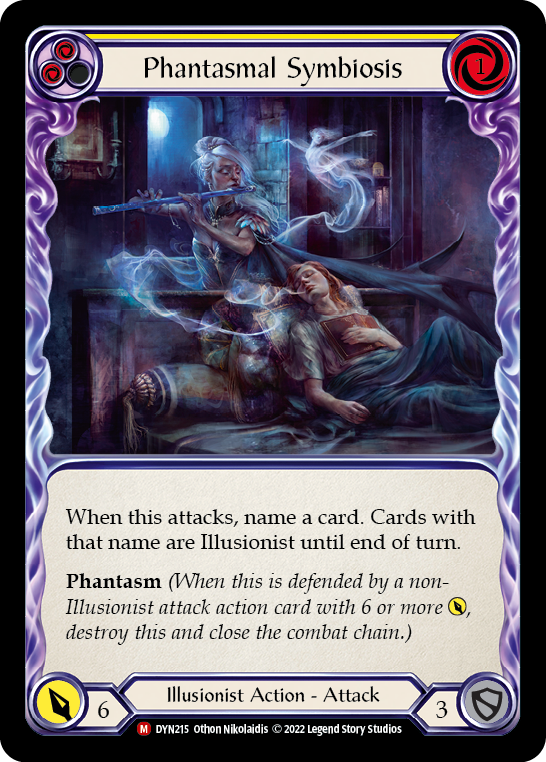 Phantasmal Symbiosis [Dynasty] Rainbow Foil