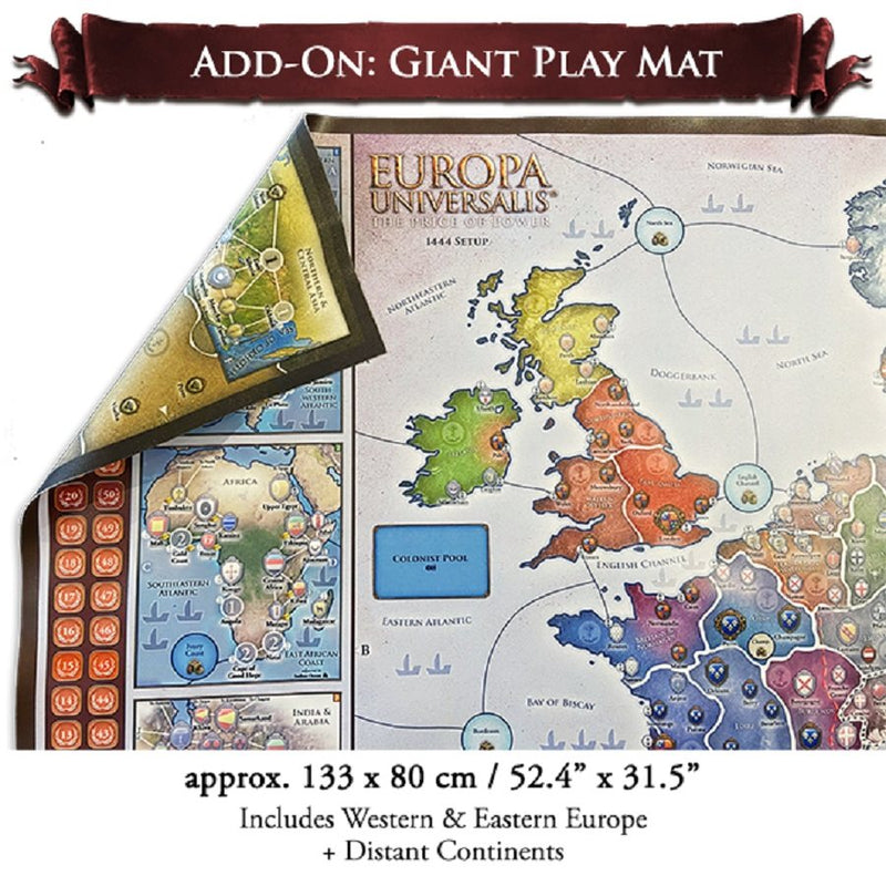 Europa Universalis: Giant Double Sided Playmat (Releases Q4 2023)