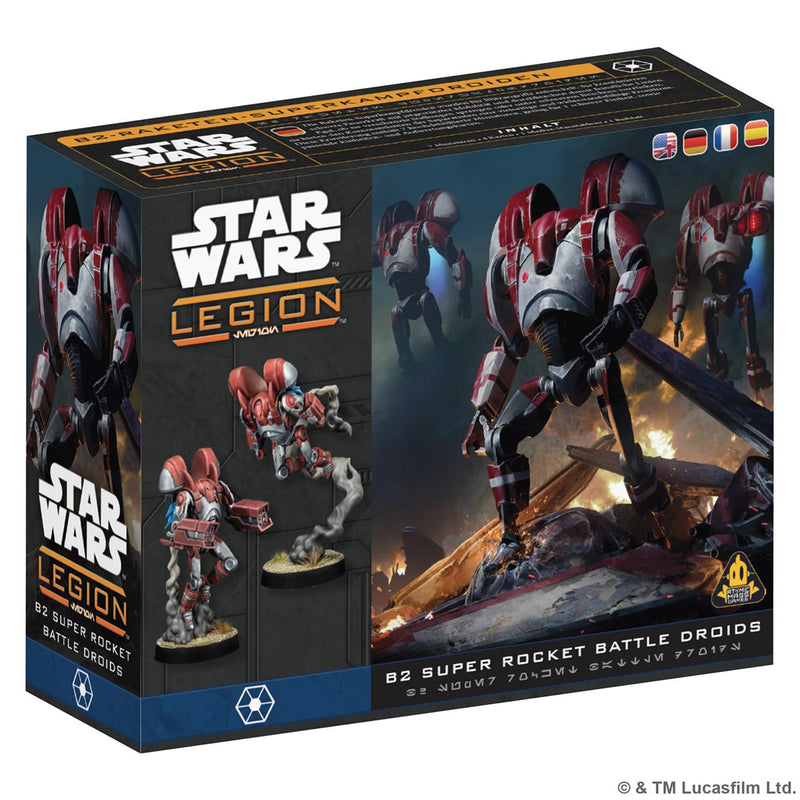 Star Wars - Legion : Super droïde de combat B2 à roquettes (18 septembre 2026) (Précommande)