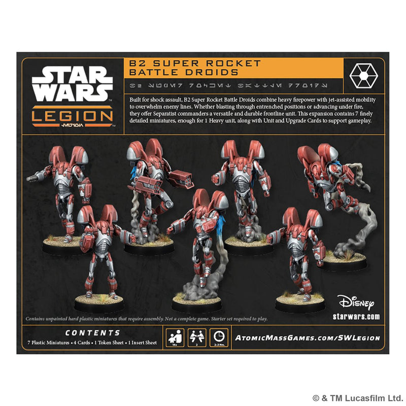 Star Wars - Legion : Super droïde de combat B2 à roquettes (18 septembre 2026) (Précommande)