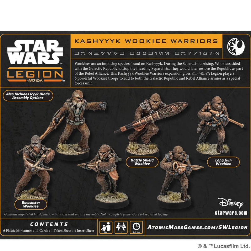 Star Wars - Legion: Kashyyk Wookie Warriors Unit Expansion