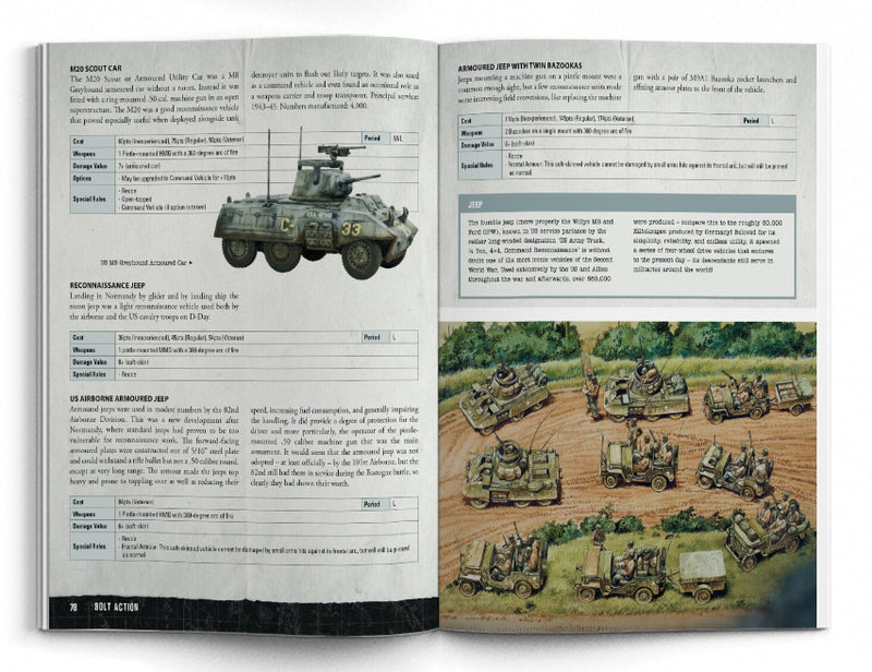 Bolt Action: Armies Of The United States Third Edition (Preorder)