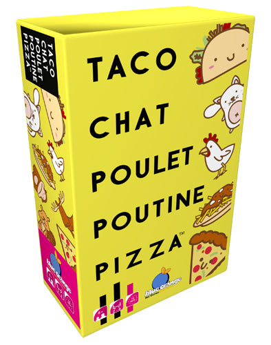 Taco, chat, poulet, poutine, pizza (FR)