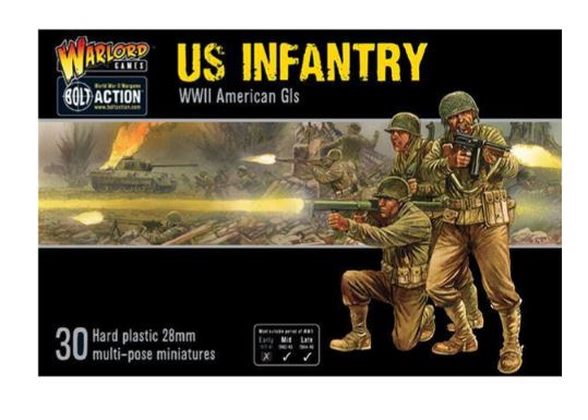 Bolt Action: Infanterie Américaine - GI Américains de la Seconde Guerre Mondiale (Anglais) 