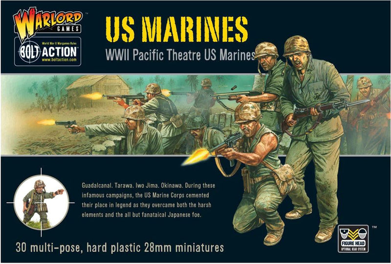 Bolt Action: US Marines Plastic Box Set (EN)