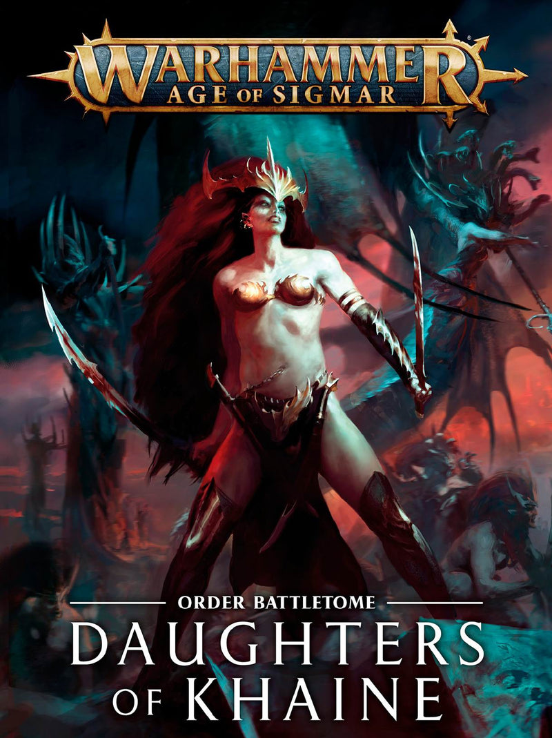 Warhammer : Age of Sigmar - Order Battletome: Daughters of Khaine 1st Edition (Used)