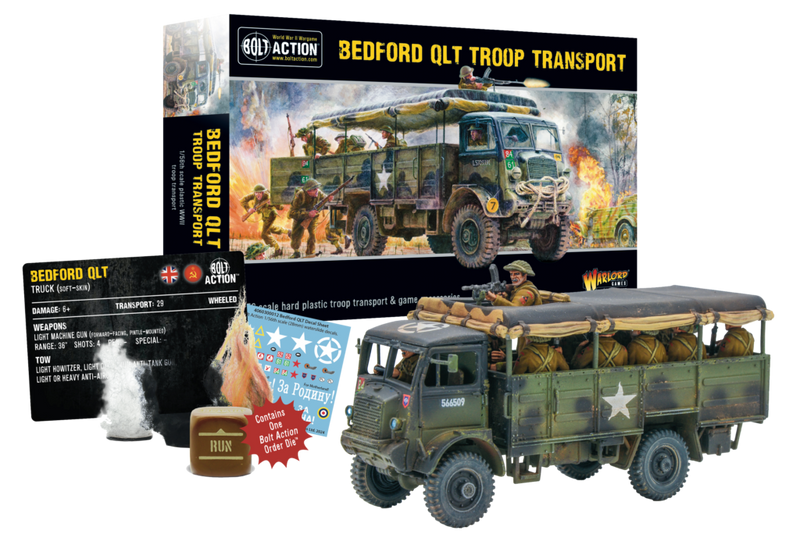 Bolt Action : Transport De Troupe Bedford QLT  (EN) (Précommande)
