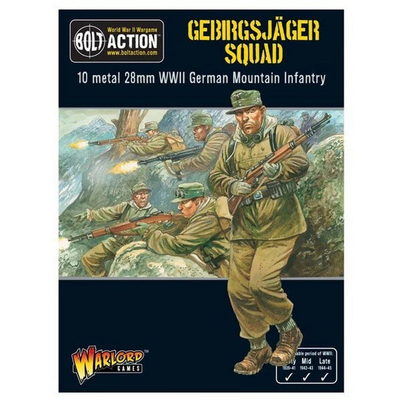 Bolt Action: Gebirgsjager Squad (Anglais)