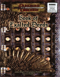 D&D 3RD EDITION BOOK OF EXALTED DEEDS (EN)