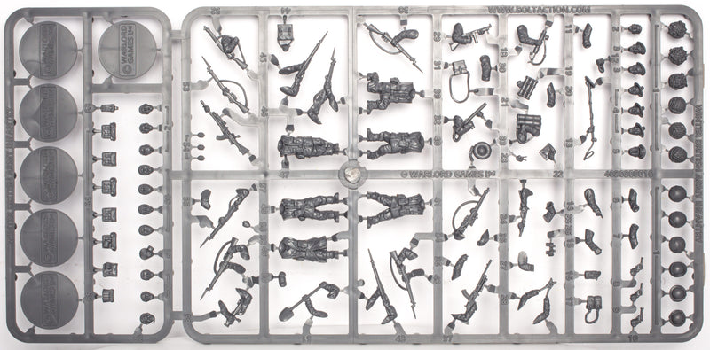 Bolt Action : Grappe D'infanterie Britannique Et Canadienne (Hiver) (2025)  (Précommande)