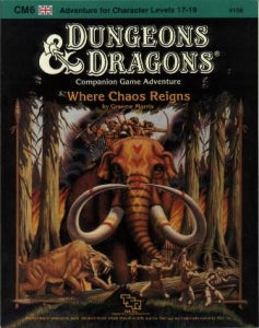 D&D WHERE CHAOS REIGNS (FR)