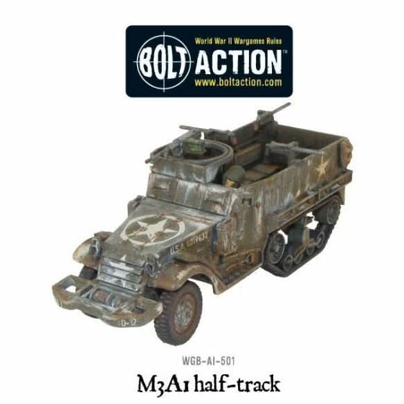 Bolt Action: M3A1 Half-track (EN) (Précommande)