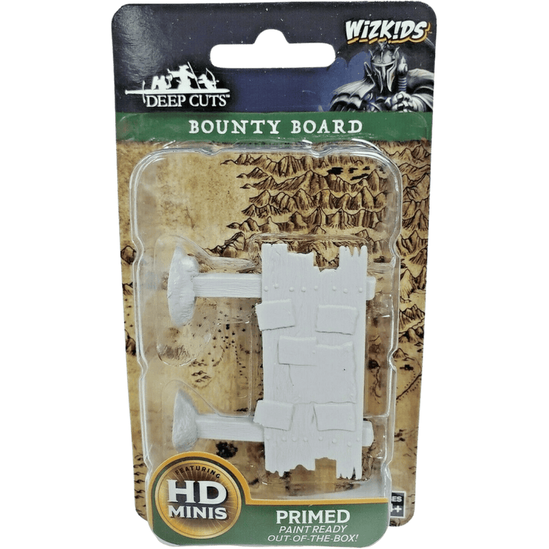 DND UNPAINTED MINIS Bounty Board