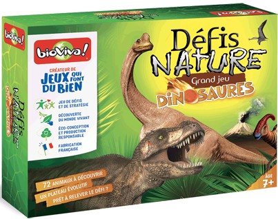 Défis Nature : Grand jeu – Dinosaures (FR)