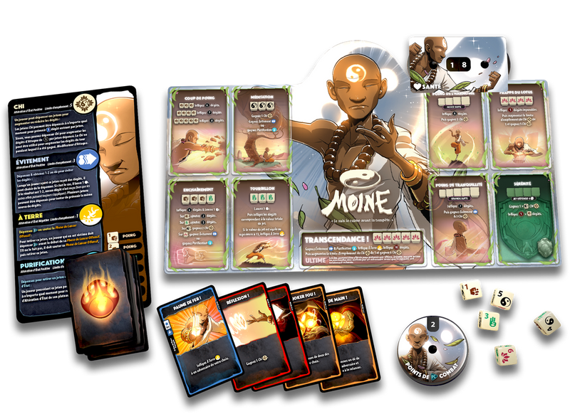 Trône de dés Sais. 1 - Moine contre Paladin (FR)