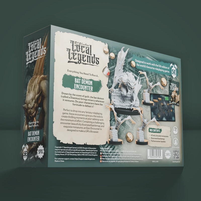 Rencontres épiques : Légendes locales : Rencontre avec le démon chauve-souris (EN)