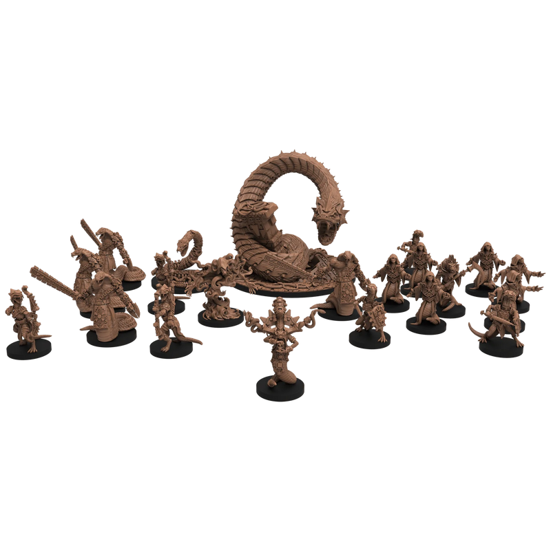 Rencontres épiques : Les Chambres du Peuple Serpent (EN)