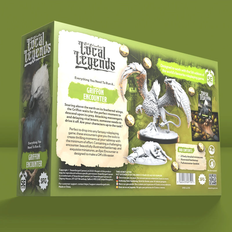 Rencontres épiques : Légendes locales : Rencontre avec le Griffon (EN)