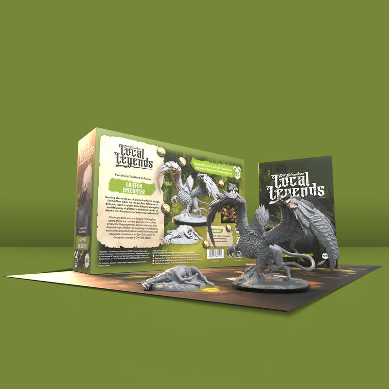 Rencontres épiques : Légendes locales : Rencontre avec le Griffon (EN)