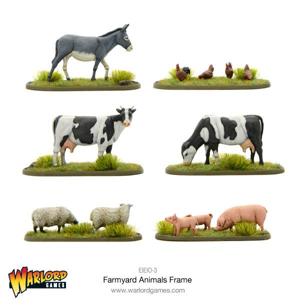 Bolt Action: Grappe Animaux De La Ferme (Précommande)