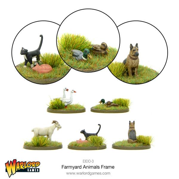 Bolt Action: Grappe Animaux De La Ferme (Précommande)