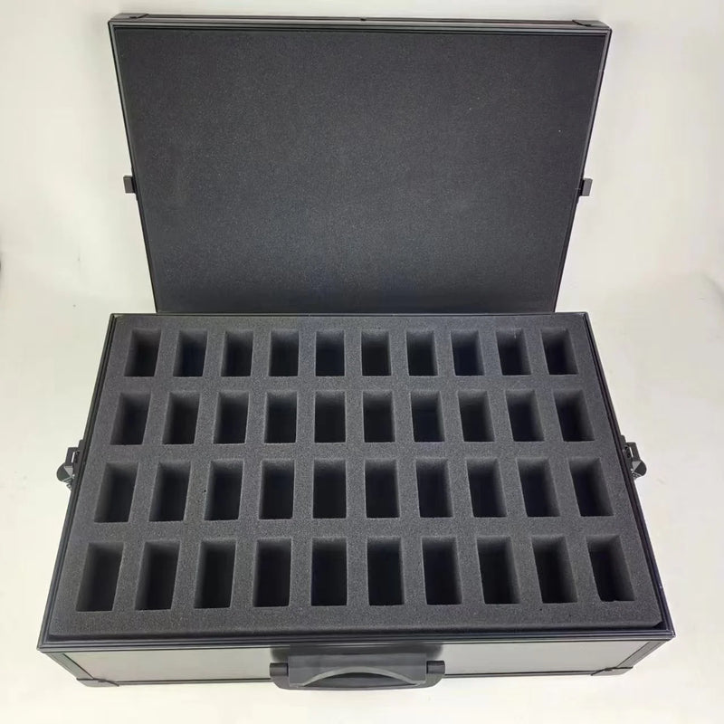 Evoretro 80-Slot Miniature Storage Case with Customizable Foam