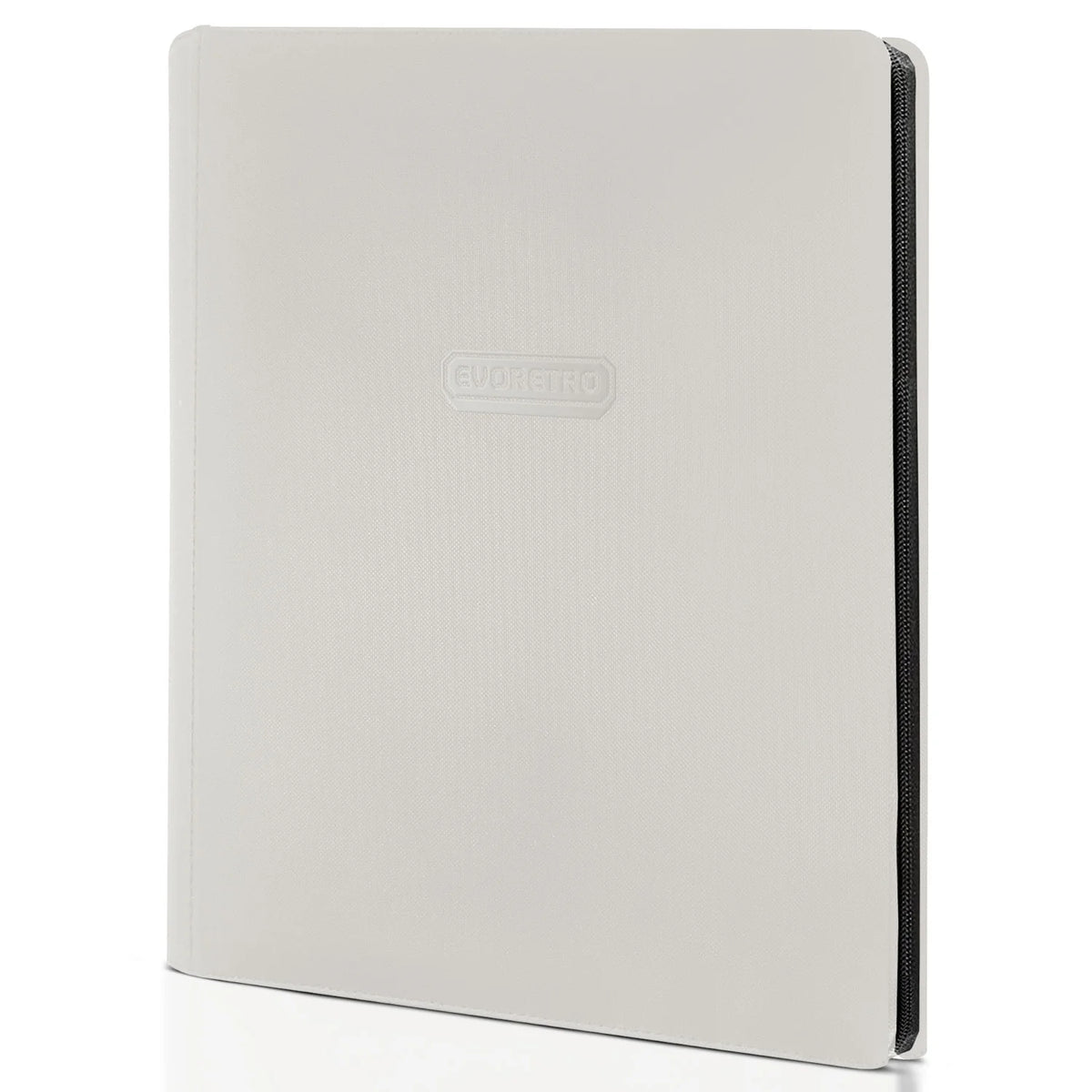 Evoretro 9-Pocket Zip-Up Binder White Le Coin du Jeu CA Evoretro 9-Pocket Zip-Up Binder White Le Coin du Jeu CA