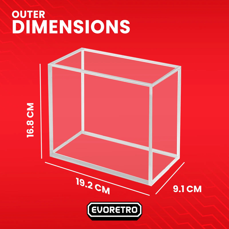 Evoretro Pokemon Acrylic Case for Elite Trainer Box with Magnetic Lid