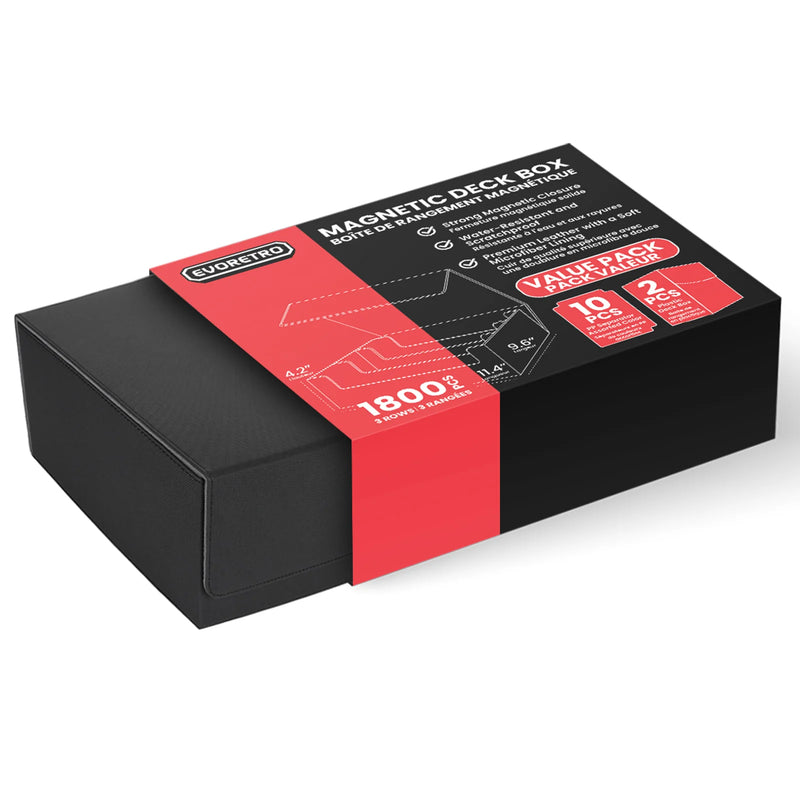 Evoretro Magnetic Card Deck Storage Box