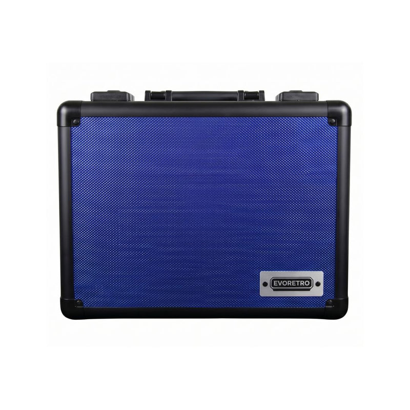 Evoretro 4-Row Aluminum Blue Case With TSA Lock