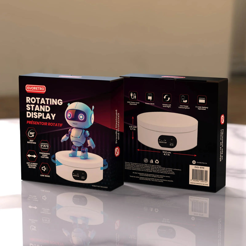 Evoretro Automatic Rotating Display