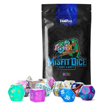 Dés : Mystery Misfit 7pc Set : Mini (2 sets)