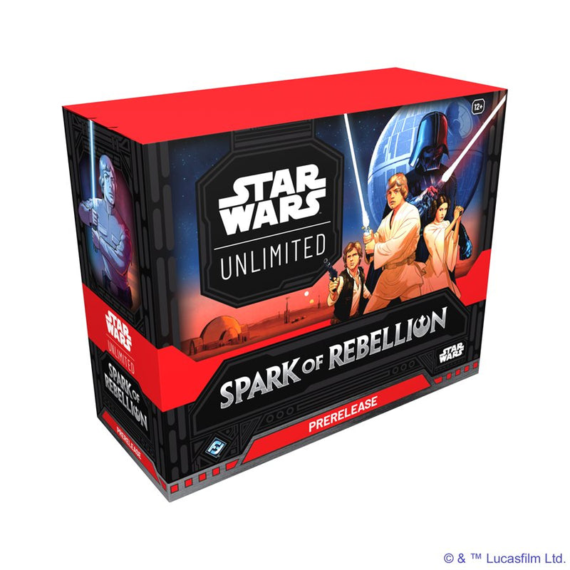 Star Wars : Unlimited : Spark of Rebellion Boîte de pré-version