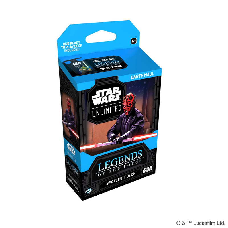 Star Wars: Unlimited: Legends of the Force Spotlight Deck Darth Maul (EN)