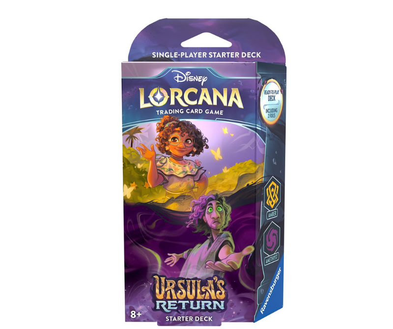 Disney Lorcana Le Retour D'Ursula Deck de Démarrage Ambre & Amethyste (FRENCH)