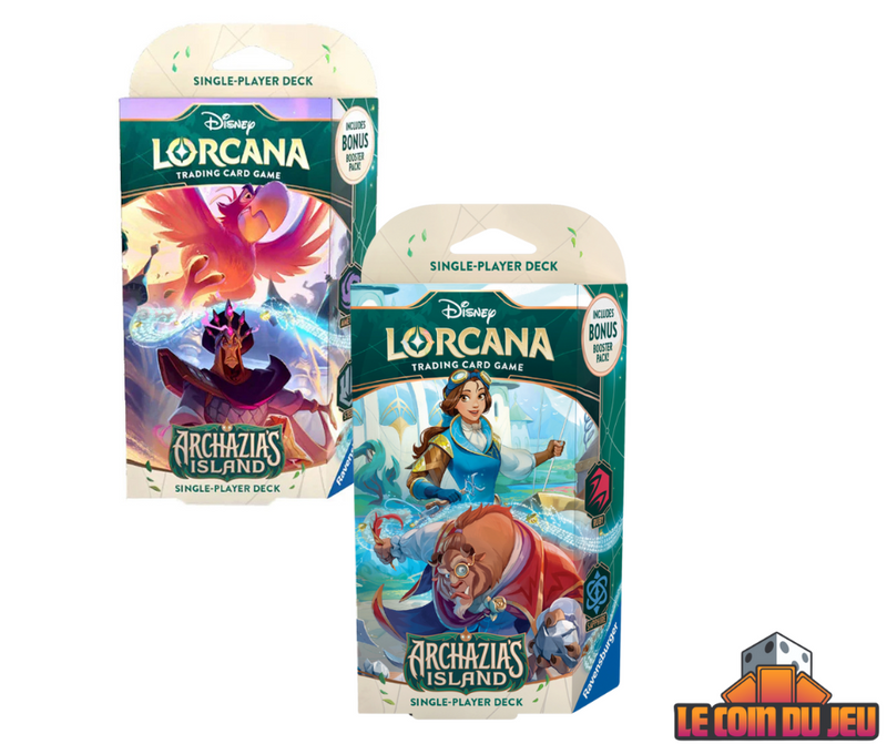 Disney Lorcana Archazia's Island Starter Deck Set of 2 (EN)