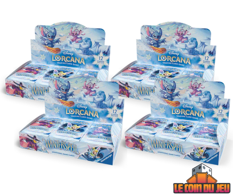 Disney Lorcana Winterspell Booster Box Case of 4 (EN) (2026-02-13)