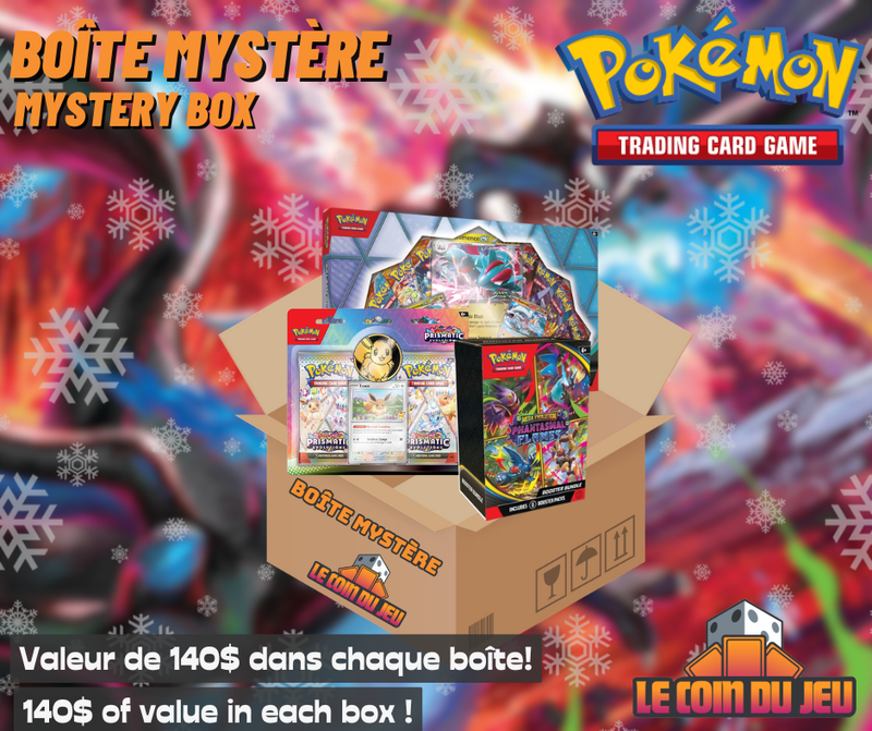 Mystery Box Pokemon - Available December 12